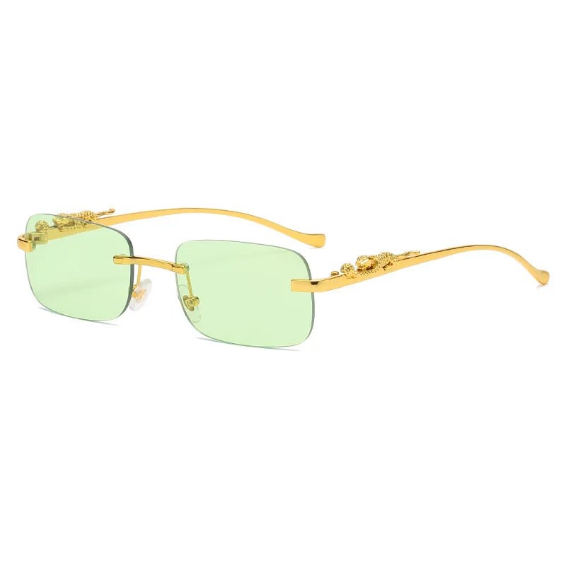 BowLift | LEOPARDVIEW – Stylish Rimless Sunglasses with UV400 Protection