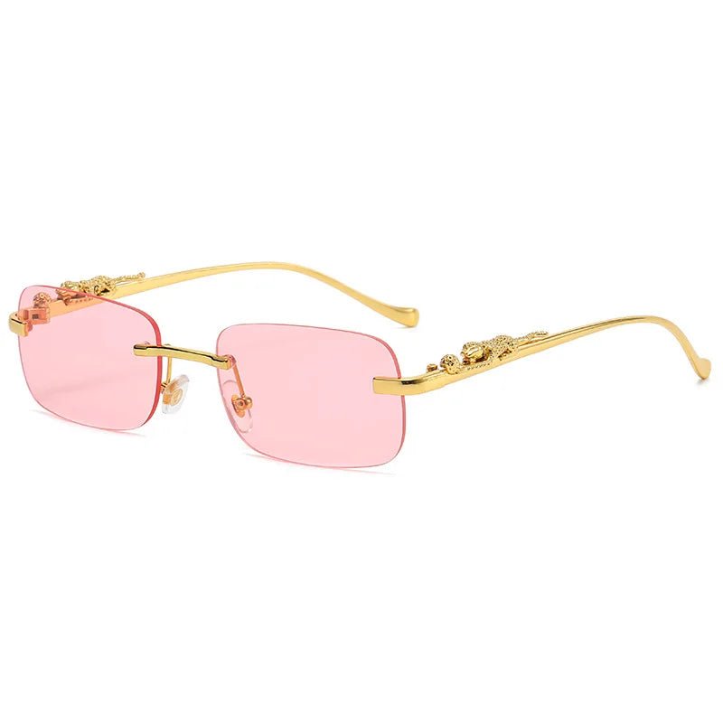 BowLift | LEOPARDVIEW – Stylish Rimless Sunglasses with UV400 Protection
