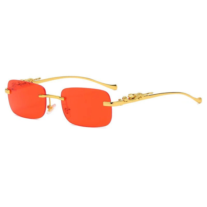 BowLift | LEOPARDVIEW – Stylish Rimless Sunglasses with UV400 Protection
