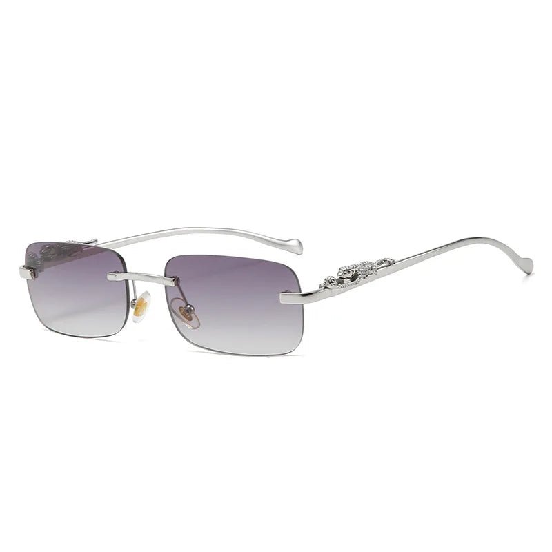 BowLift | LEOPARDVIEW – Stylish Rimless Sunglasses with UV400 Protection