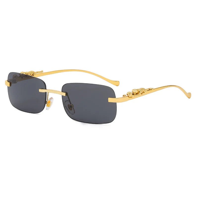 BowLift | LEOPARDVIEW – Stylish Rimless Sunglasses with UV400 Protection