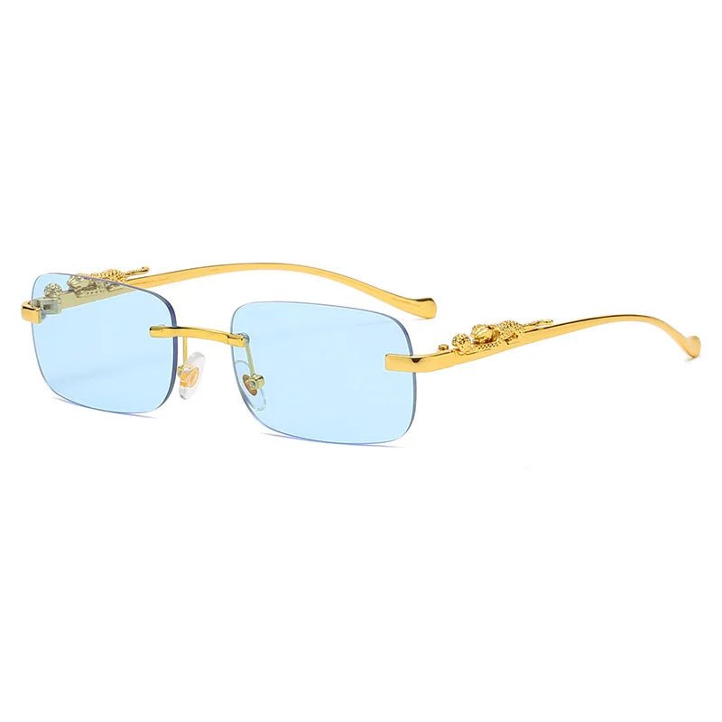 BowLift | LEOPARDVIEW – Stylish Rimless Sunglasses with UV400 Protection