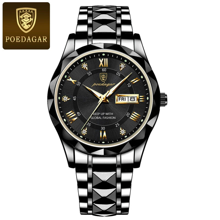 BowLift | Luxurious Waterproof Men's Watch – Stylish Stainless Steel Timepiece with Accurate Quartz Movement