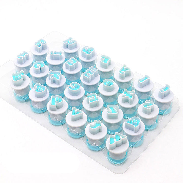 Alphabet Fondant Plunger Cutter | Bowlift