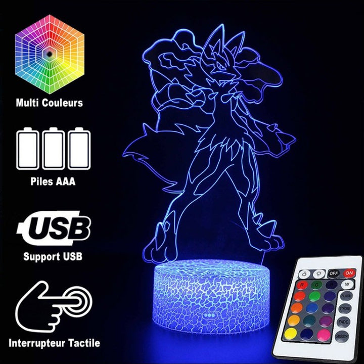 BowLift | 3D Lamp Pokémon Lucario