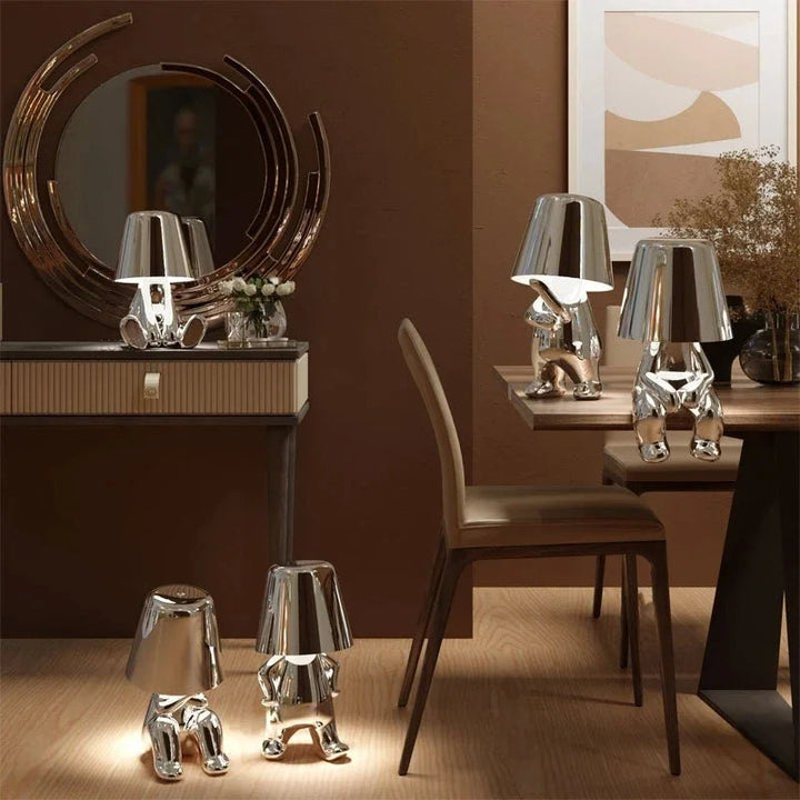 BowLift | ATMOSEN – Dimmable LED Lamp with Minimalist Design & Adjustable Brightness