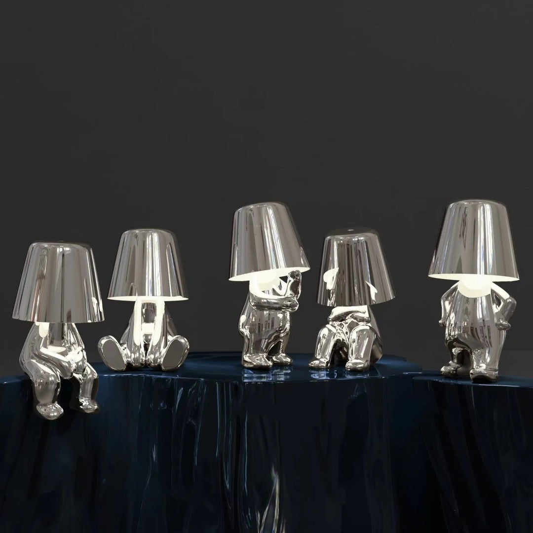 BowLift | ATMOSEN – Dimmable LED Lamp with Minimalist Design & Adjustable Brightness