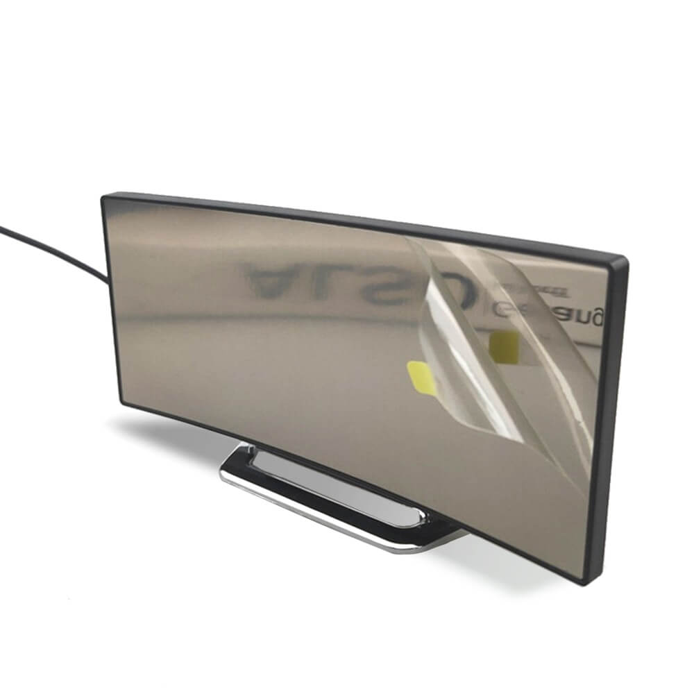 BowLift | LumiCurve Curved LED Digital Alarm Clock with Modern Design
