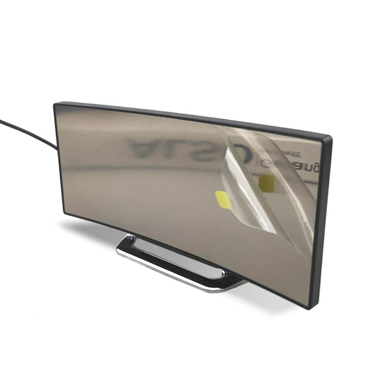 BowLift | LumiCurve Curved LED Digital Alarm Clock with Modern Design