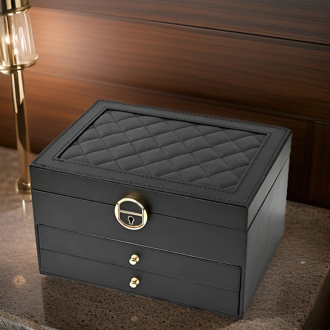 BowLift | Luxe Multi-Layer Jewellery Box - EleganceBox