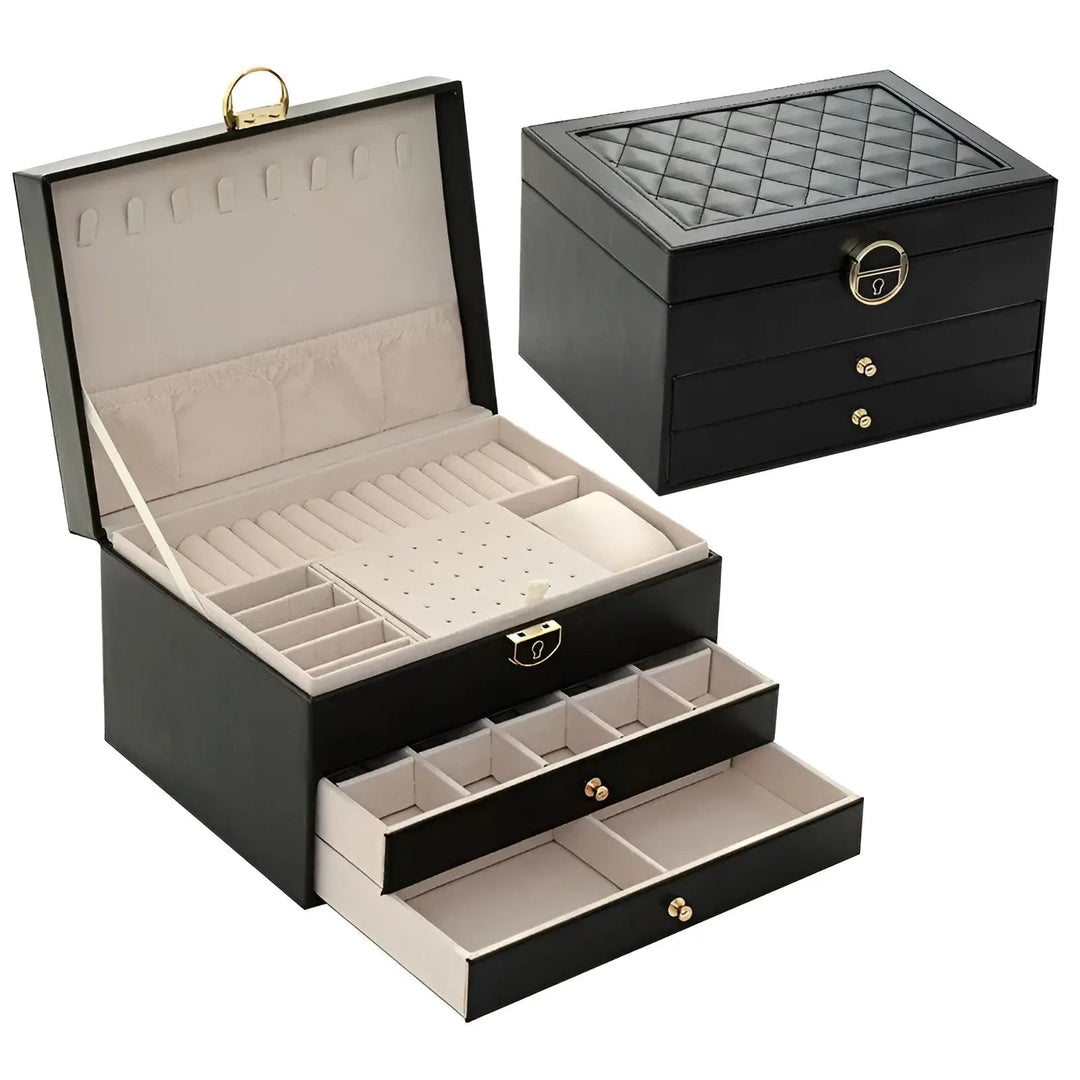 BowLift | Luxe Multi-Layer Jewellery Box - EleganceBox