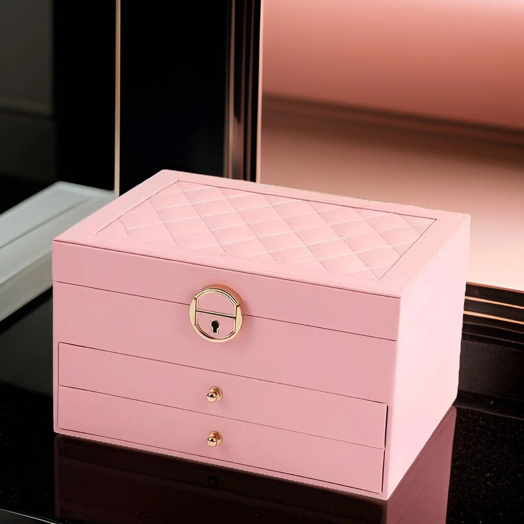 BowLift | Luxe Multi-Layer Jewellery Box - EleganceBox