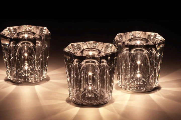 BowLift | Luxe Rechargeable Diamond Crystal Table Lamp - Lumière Diamond