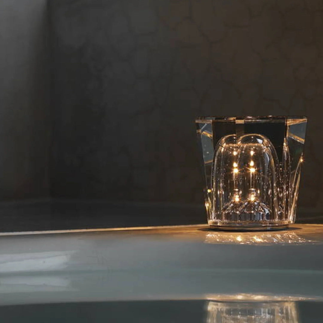 BowLift | Luxe Rechargeable Diamond Crystal Table Lamp - Lumière Diamond