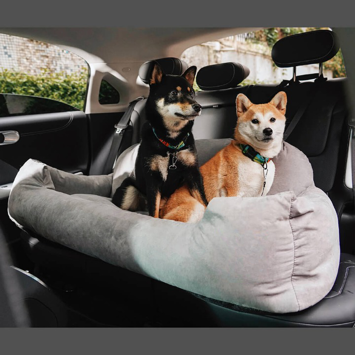 Luxe Travel Bed for Dogs - PawsRest Bowlift