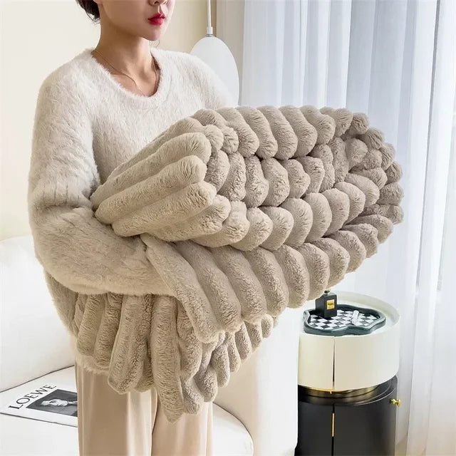 BowLift | LuxuraWrap Soft Plush Maxi Blanket