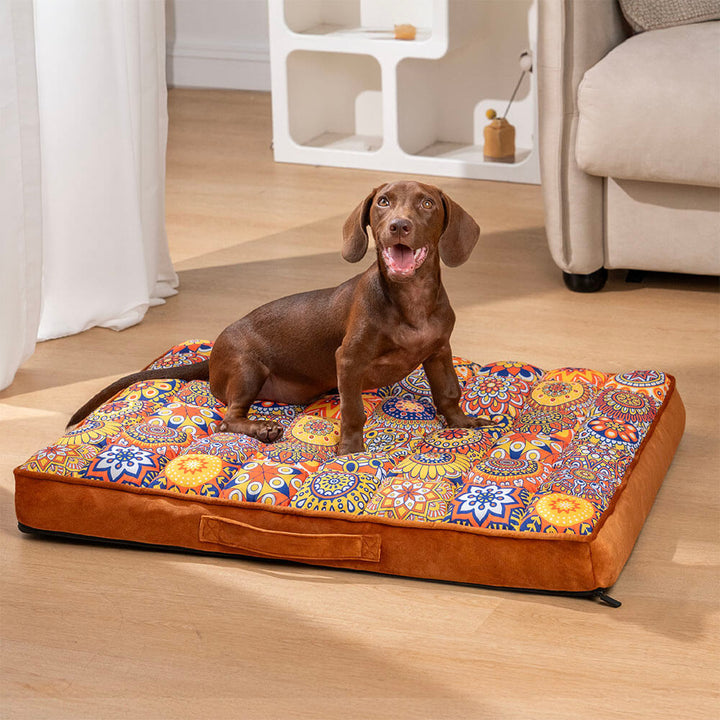 Luxurious Moroccan Style Dog Bed - Casablanca Dream Bowlift