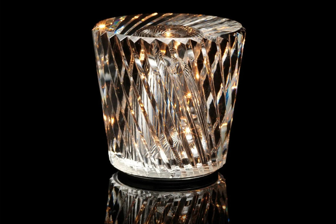 BowLift | Luxury Rechargeable Diamond Crystal Table Lamp - Lumière Diamond