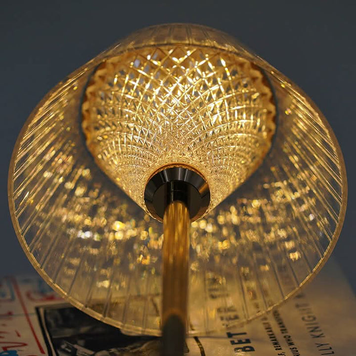 BowLift | Crystal Rechargeable LED Cordless Table Lamp