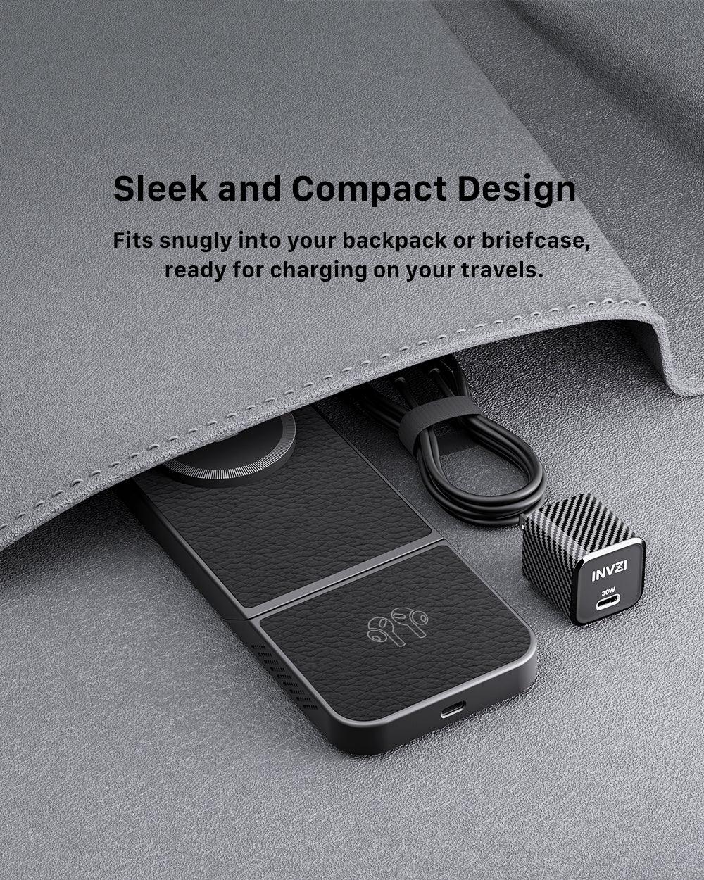 BowLift | LuxCharge Elite Wireless Hub | 3-in-1 fast charging solution for seamless convenience