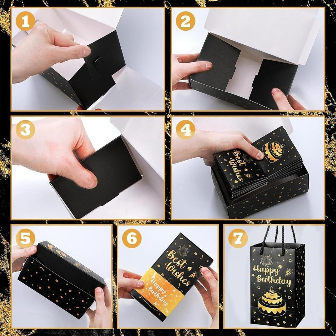 BowLift | LumiAura Surprise Gift Box | Elegant pop-up memory box for birthdays, anniversaries & celebrations