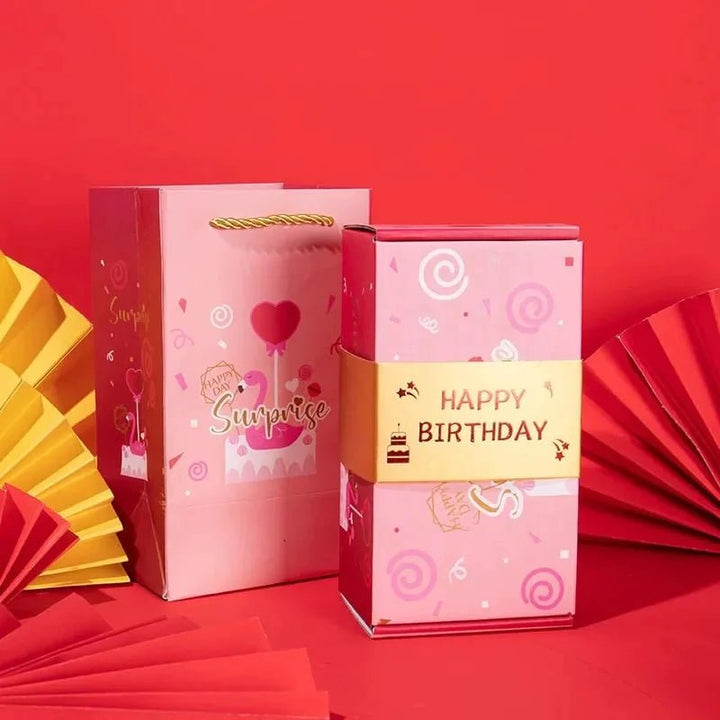 BowLift | LumiAura Surprise Gift Box | Elegant pop-up memory box for birthdays, anniversaries & celebrations