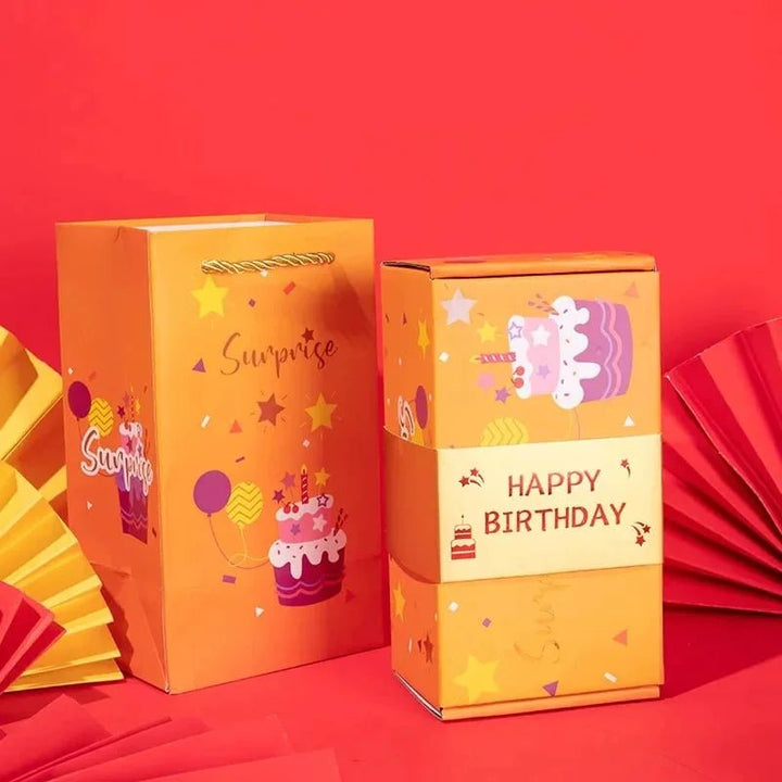 BowLift | LumiAura Surprise Gift Box | Elegant pop-up memory box for birthdays, anniversaries & celebrations