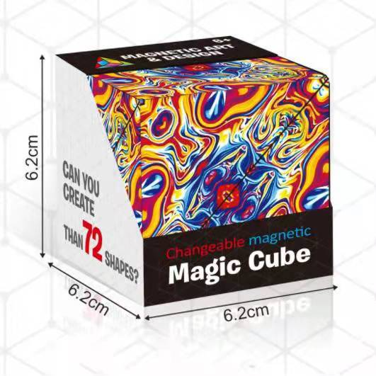 BowLift | FoldFun Shape Cube – Creative 3D Puzzle for Children and Adults