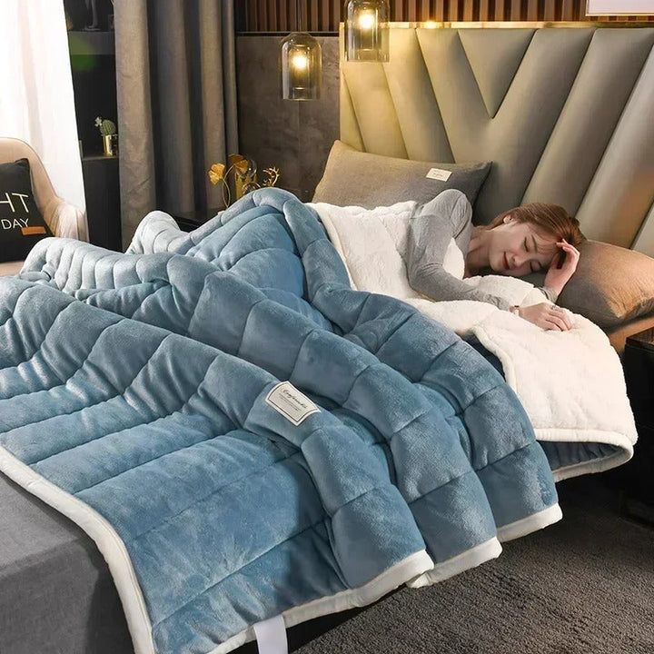 CoralLuxe – Super Soft Blanket for Cold Nights Bowlift
