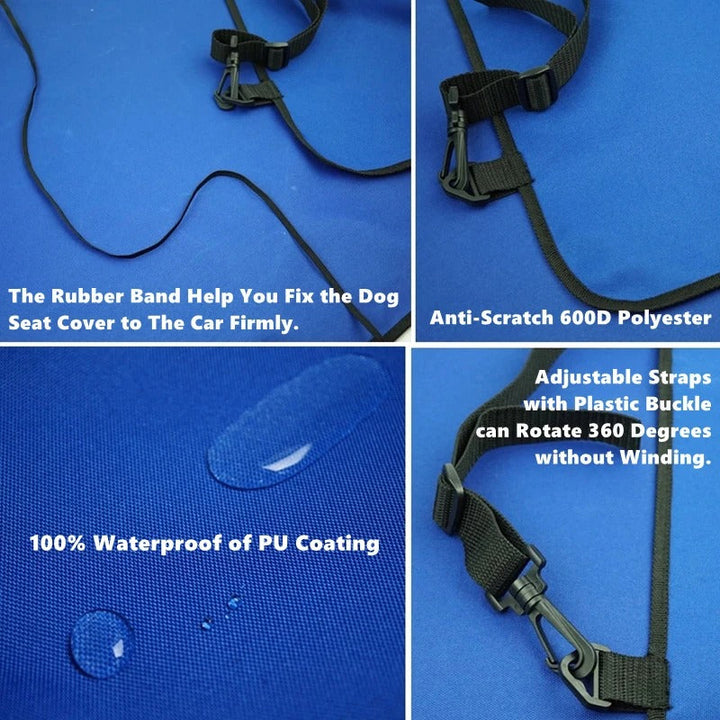 Car Pet Back Seat Cover Bowlift
