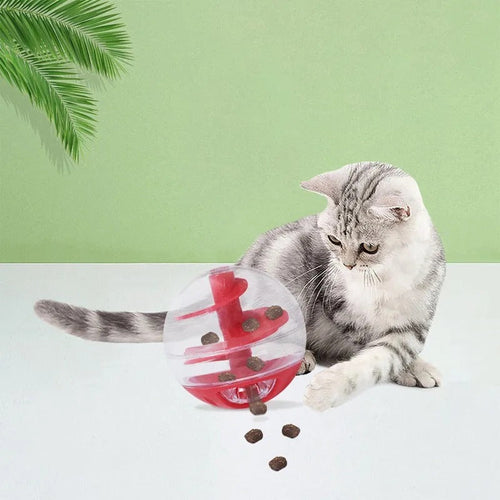 Cat Lick Eating Spiral Ball Bowlift