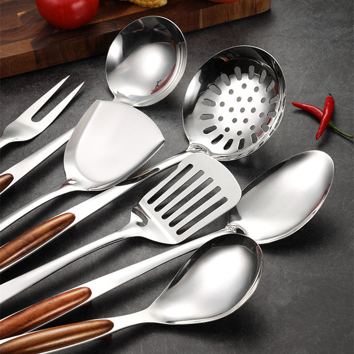 BowLift | Stainless Steel Kitchen Utensil Set | 10-Piece Cooking Tools for Home Chefs & Baking