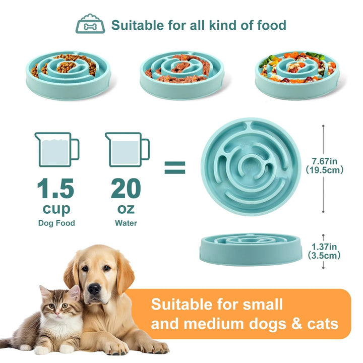 Slow Feed Pet Bowl Bowlift