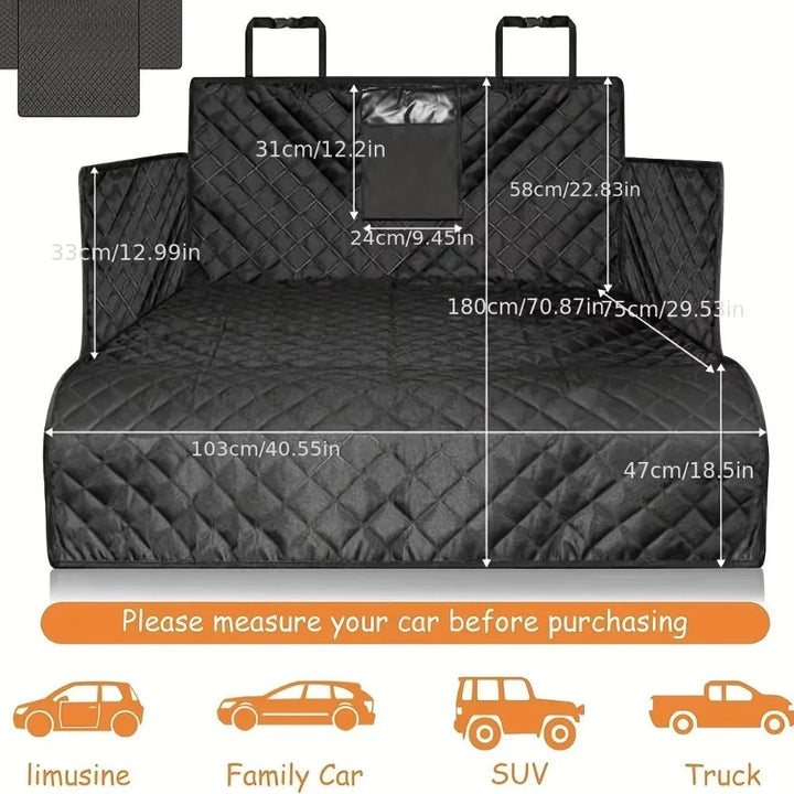 Ultimate Dog Car Seat Cover Bowlift