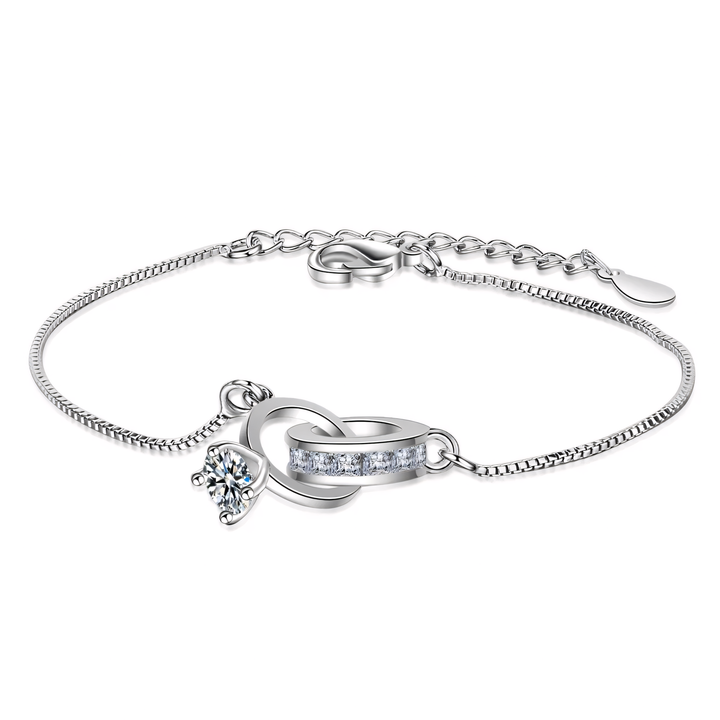BowLift | Dainty Forever Linked Diamond Bracelet