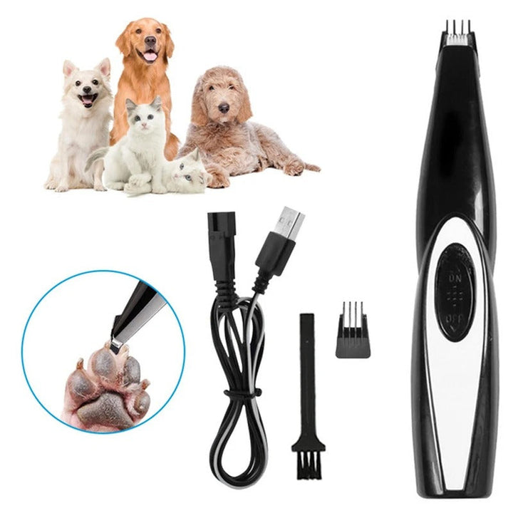 New USB Rechargeable Pet Hair Trimmer Bowlift