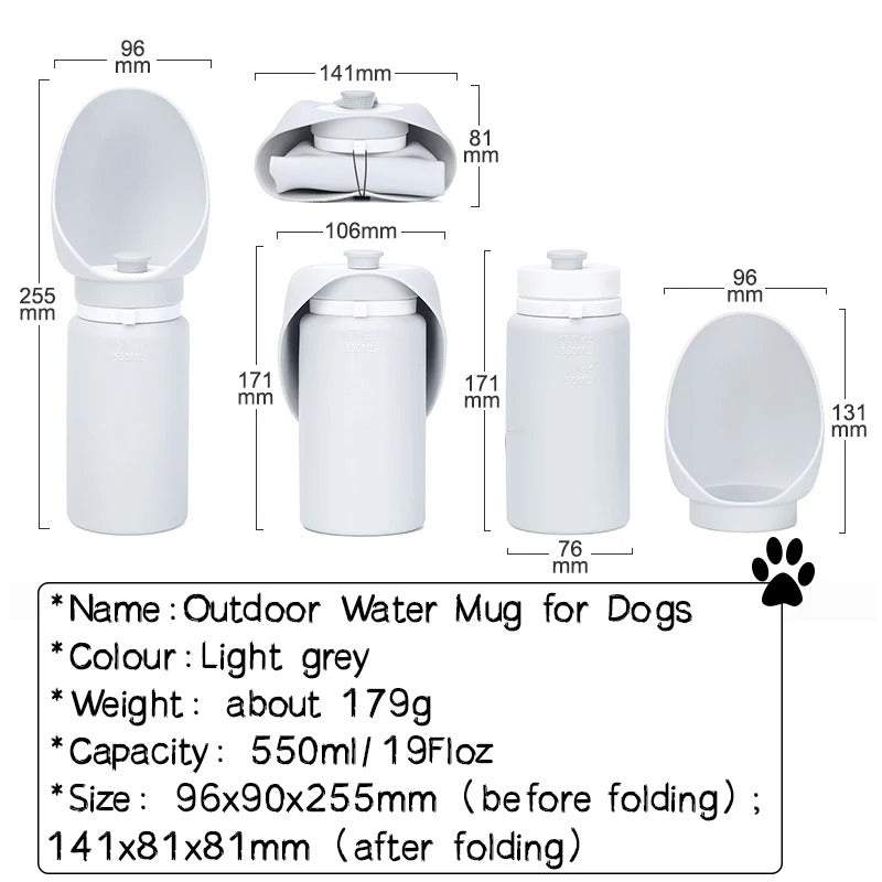 FoldSip Pet Cup Bowlift