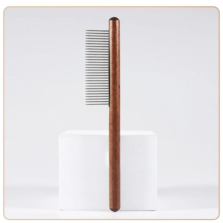 Premium Cat Comb: Stainless Steel Grooming for a Healthy Coat Bowlift