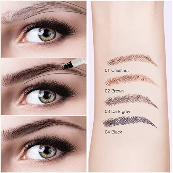 BowLift | Precision Brow Pro - Waterproof Eyebrow Pencil with 4-Point Applicator