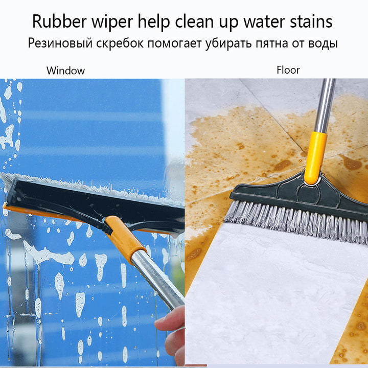 BowLift | LuxiClean Double-Action Floor Scrub Brush | Effortless cleaning and sweeping for a sparkling finish