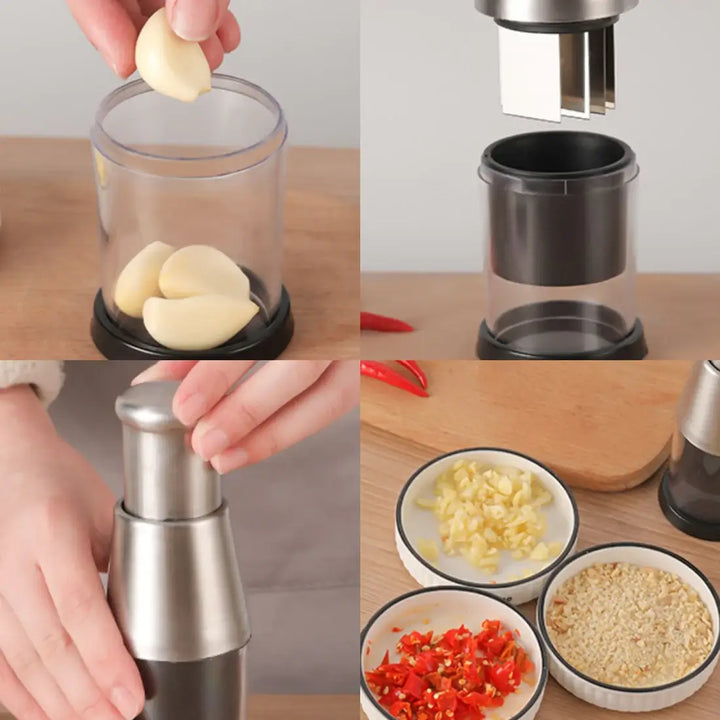 BowLift | Manual Stainless Steel Vegetable Cutter - ChefChop Pro