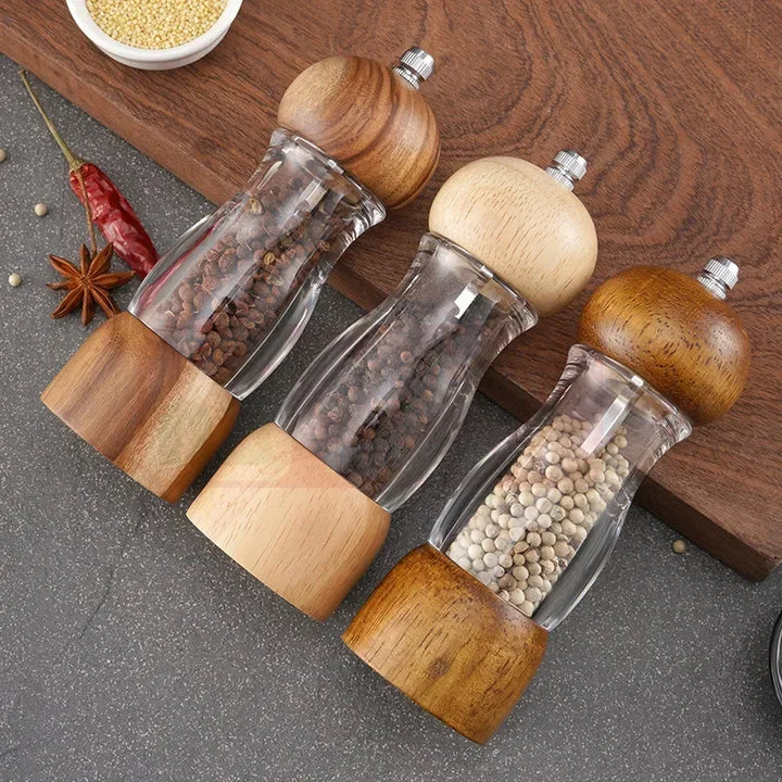 BowLift | Manual Salt and Pepper Mill Set - SeasonSculpt