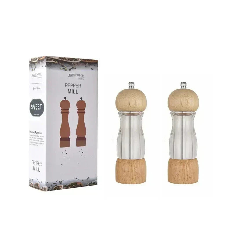 BowLift | Manual Salt and Pepper Mill Set - SeasonSculpt