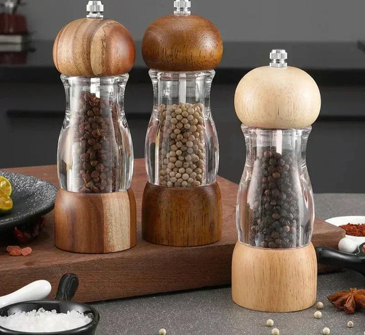 BowLift | Manual Salt and Pepper Mill Set - SeasonSculpt