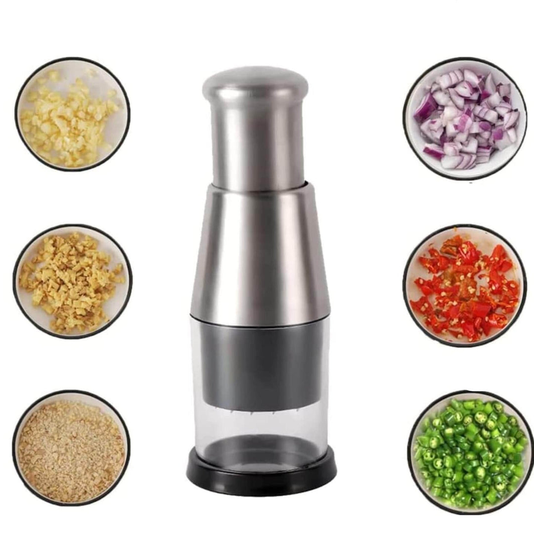 BowLift | Manual Stainless Steel Vegetable Chopper - ChefChop Pro