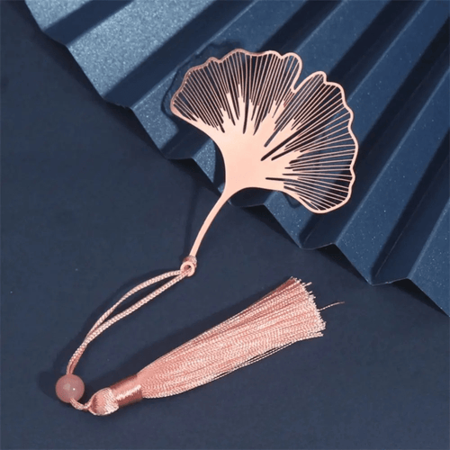BowLift | Bookmark made of metal | Ginkgo leaf