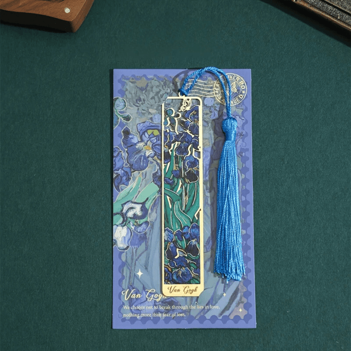 BowLift | Metal Bookmark | Floral Painting