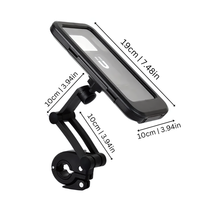SafeRide Waterproof Phone Holder – 360° Rotatable for Bike and Rainy Weather | Bowlift