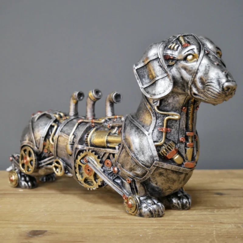 BowLift | Mechanical Punk Animal Sculptures - GearBeast