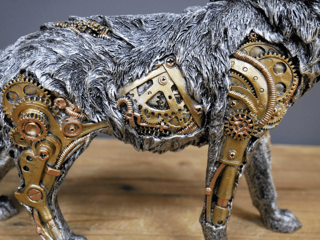 BowLift | Mechanical Punk Animal Sculptures - GearBeast